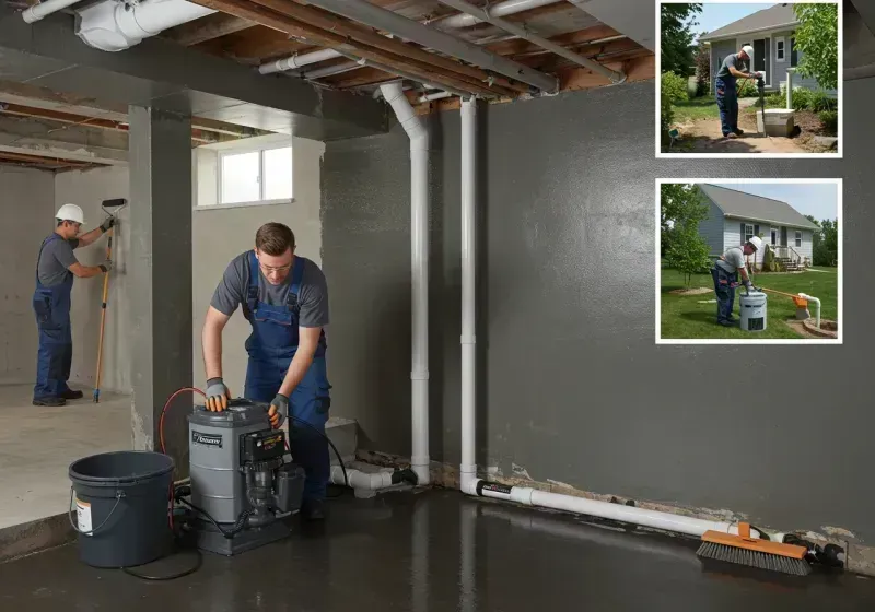 Basement Waterproofing and Flood Prevention process in South Bay, FL